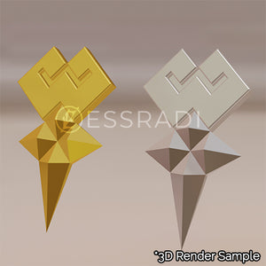 Young Eraqus / Xehanort Emblem - Cosplay Accessory